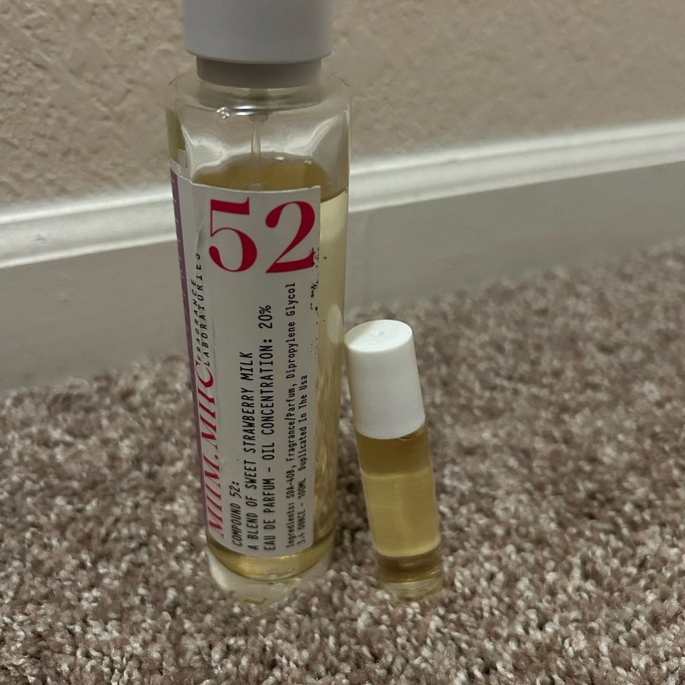Strawberry Milk Scented Oil Concentrate